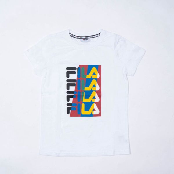 Camisetas Fila Menina Branco - Fila Tyler Portugal Lojas,AYZG-92865